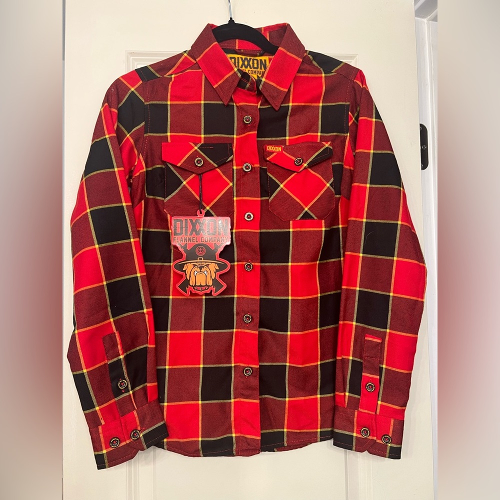 Women’s Dixxon Leatherneck Plaid Flannel, SMALL